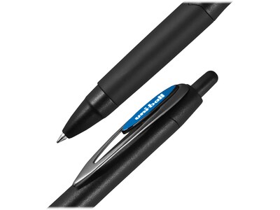 uni-ball 207 Plus+ Retractable Gel Pen, Medium Point, 0.7mm, Blue Ink, 4/Pack (70457)