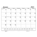 2023 House of Doolittle 17 x 22 Monthly Desk Pad Calendar Refill, Black-on-white (126-23)