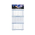 2023 House of Doolittle Earthscapes Scenic 12.25 x 26 Three-Month Wall Calendar (3638-23)