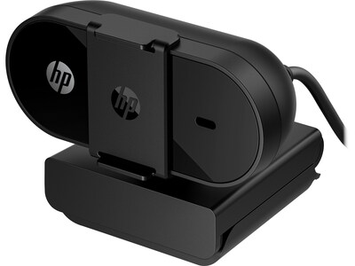 HP 320 FHD 1080p Webcam, 2 Megapixels, Black (53X26AA#ABL)