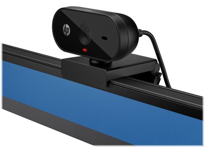 HP 320 FHD 1080p Webcam, 2 Megapixels, Black (53X26AA#ABL)