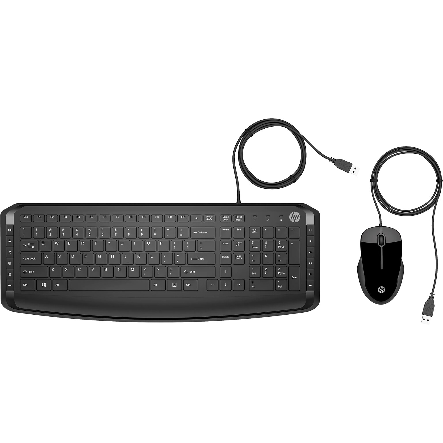 HP Pavilion 200 Keyboard and Optical Mouse Combo, Black (9DF28AA#ABL)