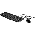 HP Pavilion 200 Keyboard and Optical Mouse Combo, Black (9DF28AA#ABL)