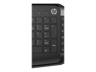 HP Pavilion 200 Keyboard and Optical Mouse Combo, Black (9DF28AA#ABL)