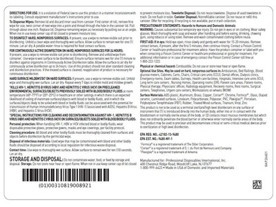 PDI Sani-24 Germicidal Disposable Disinfecting Wipes, 160/Canister, 12 Canisters/Carton (P26672CT)
