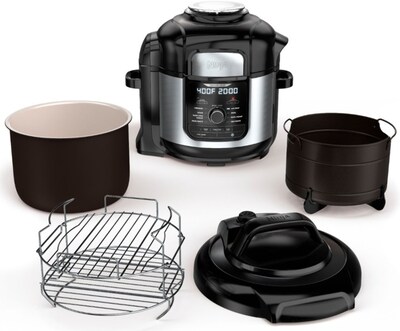 electric air fryer and pressure cooker