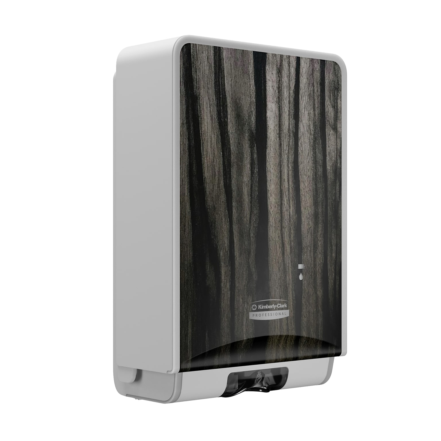 Kimberly-Clark Professional ICON Automatic Wall Mounted Hand Soap/Sanitizer Dispenser, Ebony Woodgrain (58754)