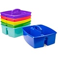 Storex Large Caddy, Assorted Colors, 6/CT (00948E06C)