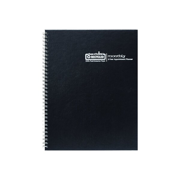 2023-2024 House of Doolittle 8.5 x 11 Monthly Planner, Black (2620-92-23)