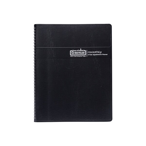 2023-2024 House of Doolittle 8.5 x 11 Monthly Planner, Black (2620-02-23)