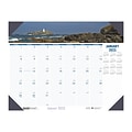 2023 House of Doolittle Earthscapes Coastlines 22 x 17 Monthly Desk Pad Calendar (178-23)