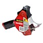 Scotch® Heavy Duty Packaging Tape Dispenser, Fits Rolls Up to 2" Wide, Foam Handle with Retractable Blade, Red (ST-181)
