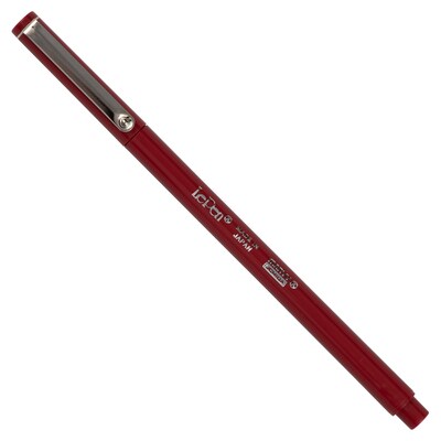 Marvy Uchida Le Pen Felt Pen, Ultra Fine Point, Burgundy Ink, 2/Pack (7655871A)