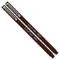 Marvy Uchida Le Pen Felt Pen, Ultra Fine Point, Brown Ink, 2/Pack (7655870A)