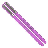 Marvy Uchida Le Pen Felt Pen, Ultra Fine Point, Orchid Purple Ink, 2/Pack (7655880A)