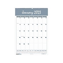 2023 House of Doolittle Bar Harbor 12 x 17 Monthly Wall Calendar, White/Gray (332-23)