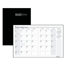 2023 House of Doolittle 8.5 x 11 Monthly Appointment Planner, Black (26002-23)