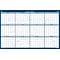 2023 House of Doolittle 48 x 32 Yearly Dry Erase Wall Calendar, Reversible, Blue/White (3961-23)