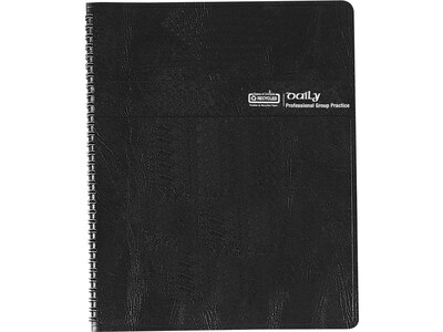 2023 House of Doolittle 8.5 x 11 Daily Planner, Black (281-02-23)