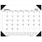 2023 House of Doolittle Economy 22 x 17 Monthly Desk Pad Calendar, White/Black (124-02-23)