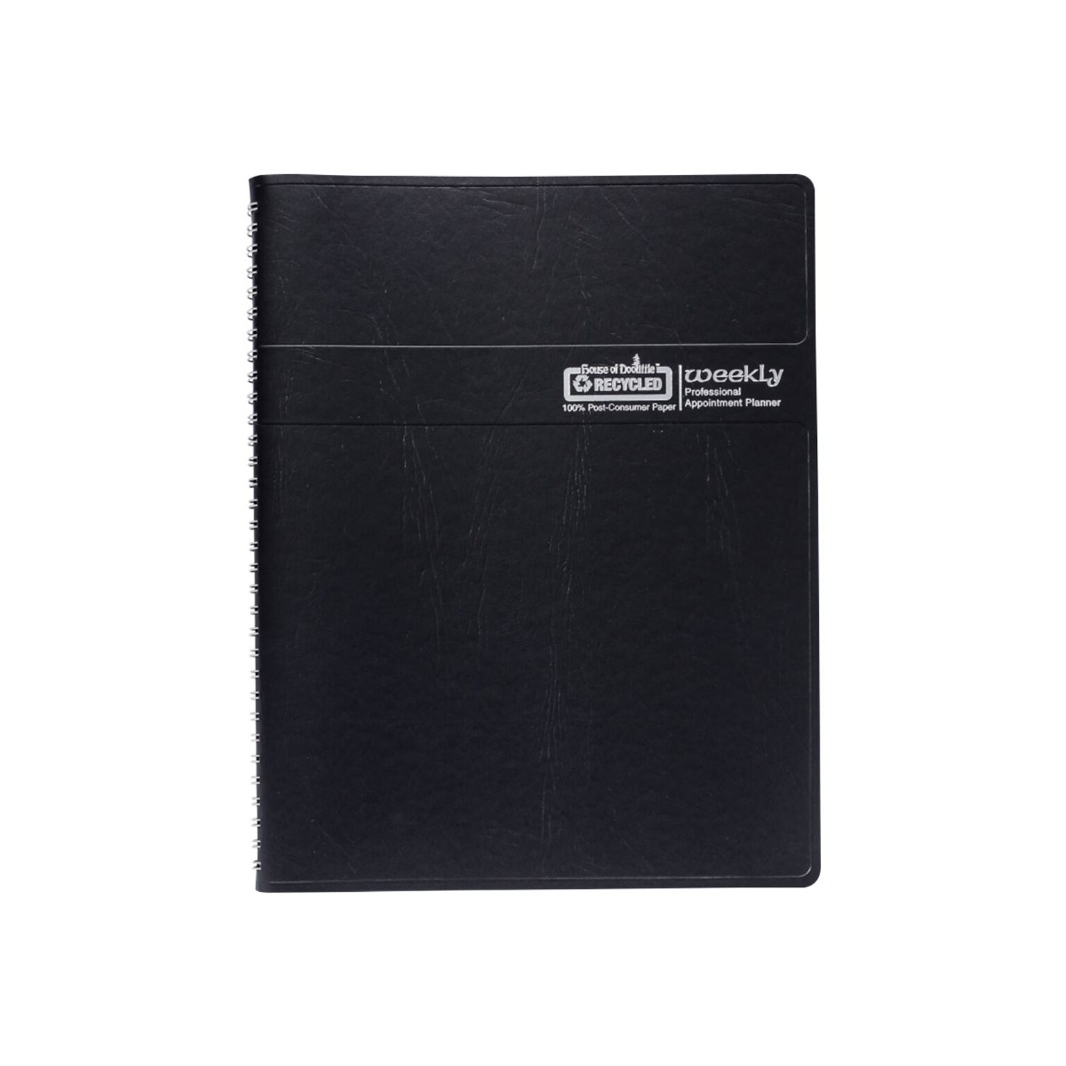 2023 House of Doolittle 8.5 x 11 Weekly Appointment Planner, Black (27202-23)