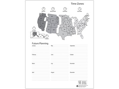 2023 House of Doolittle 8.5" x 11" Weekly Appointment Planner, Black (27202-23)
