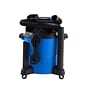 Vacmaster 12-GALLON Corded Canister Vacuum Cleaner Bagged, Blue (VOC1210PF)