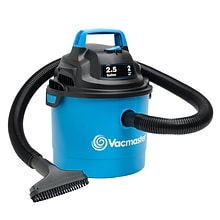 Vacmaster Portable Corded Canister Vacuum Cleaner Bagged, Blue (VOM205P)