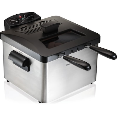 Hamilton Beach 4.5L Professional-Style Deep Fryer, Silver (35034)