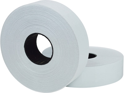 Garvey Labels for the Monarch 1136 2-Line Labeler, White, 1750 Labels/Roll, 2 Rolls/Pack (098614)