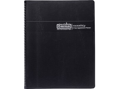 2023-2027 House of Doolittle 8.5 x 11 Monthly Appointment Planner, Black (2625-02-23)