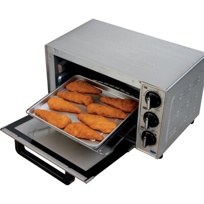 Hamilton Beach 4 Slice Toaster Oven, Stainless Steel (31401)