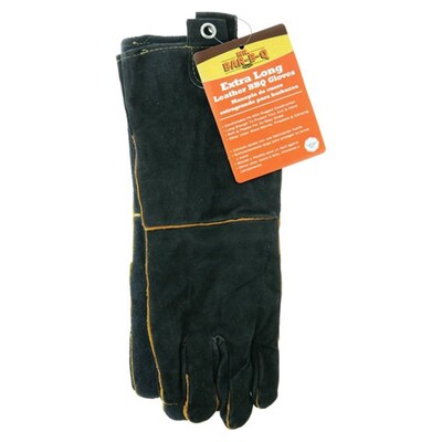 Mr. Bar-B-Q Extra Long Leather Stove Gloves (40113X)
