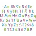 Barker Creek Tie-Dye 4 Letter Pop - Outs, 510 Characters/Set (4348)