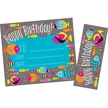 Barker Creek Kai Ola Happy Birthday Awards & Bookmarks, 60/Set (4156)