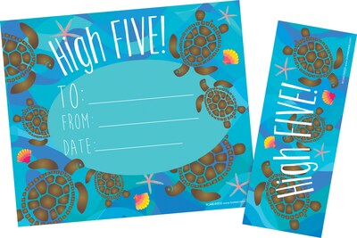 Barker Creek Kai Ola High Five Awards & Bookmarks, 60/Set (4159)