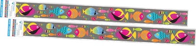 Barker Creek Kai Ola Tropical Fish Double-Sided Border, 24/Set (4308)