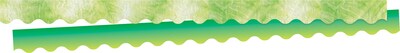 Barker Creek Double-Sided Scalloped Border Set, 36" x 2.25", Tie-Dye and Ombré, 4 designs, 52/Set (4427)
