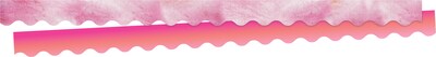Barker Creek Double-Sided Scalloped Border Set, 36" x 2.25", Tie-Dye and Ombré, 4 designs, 52/Set (4427)