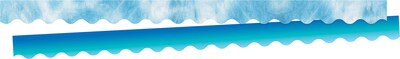 Barker Creek Blue Tie-Dye and Ombré Double-Sided Border, 26/Set (4329)