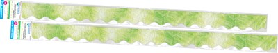 Barker Creek Lime Tie-Dye and Ombré Double-Sided Border, 26/Set (4330)