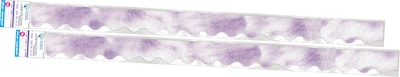 Barker Creek Purple Tie-Dye and Ombré Double-Sided Border, 26/Set (4331)