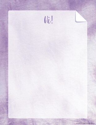 Barker Creek Tie-Dye & Ombré Computer Paper, 8.5" x 11", 60 lbs., Assorted Colors, 200 Sheets/Pack (4328)