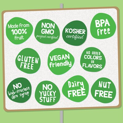 GoGo squeeZ Variety Applesauce, 3.2 oz., 20/Box (MNA04331)