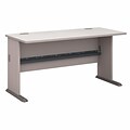 Bush Business Furniture Cubix 60W Desk, Pewter (WC14560)