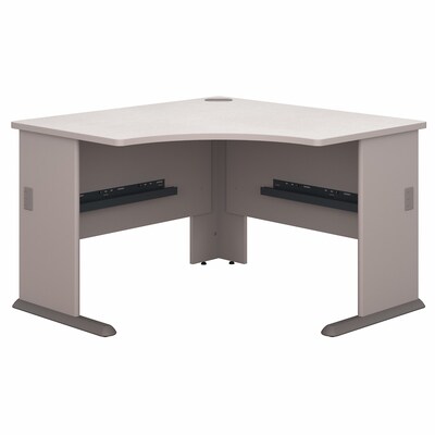 Bush Business Furniture Cubix 48W Corner Desk, Pewter (WC14566)