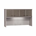 Bush Business Furniture Cubix 60W Hutch, Pewter (WC14561P)