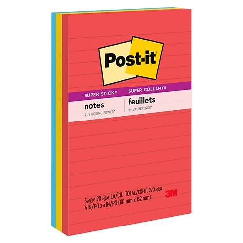 Post-it Easel Pad 561 VAD 4PK - flip chart pad - 25 in x 30 in - 120 sheets  - 561 VAD 4PK - Dry Erase Whiteboards 