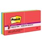 Post-it® Pop-Up Super Sticky Notes, 3" x 3", Playful Primaries Collection, 90 Sheets/Pad, 6 Pads/Pack (R330-6SSAN)