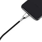 Cygnett Armored Lightning to USB-A Charge and Sync Cable, 3.28', Black (CY2669PCCAL)